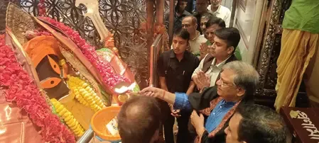 Gyanesh Kumar at Kalighat Temple: A Commitment to Fair Elections in Bengal