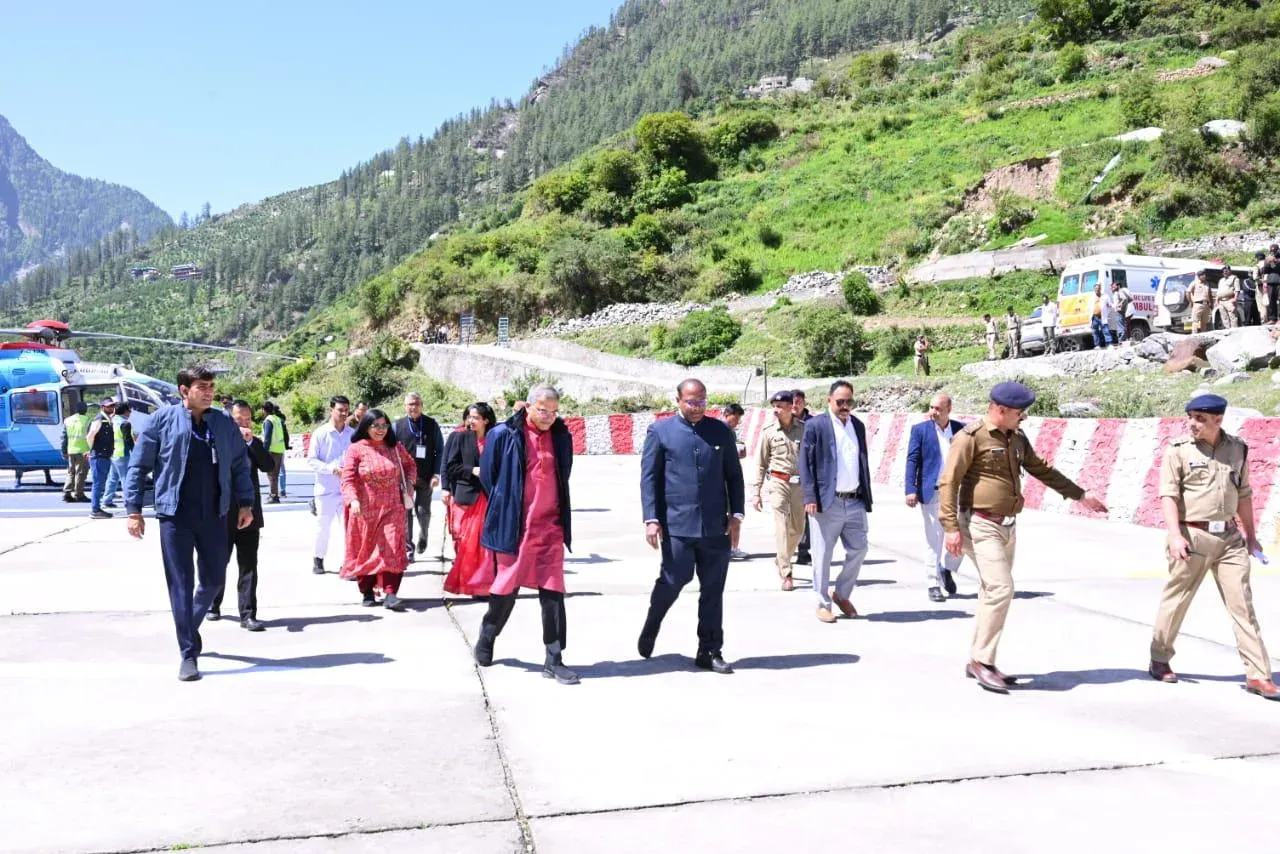 CEC Gyanesh Kumar reviews border polling booths in Uttarkashi amid SIR drive