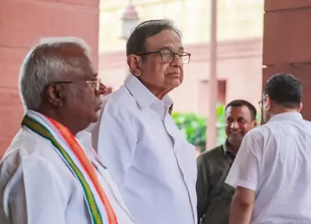 Chidambaram accuses CEC Gyanesh Kumar of covering tracks in Form 6 row