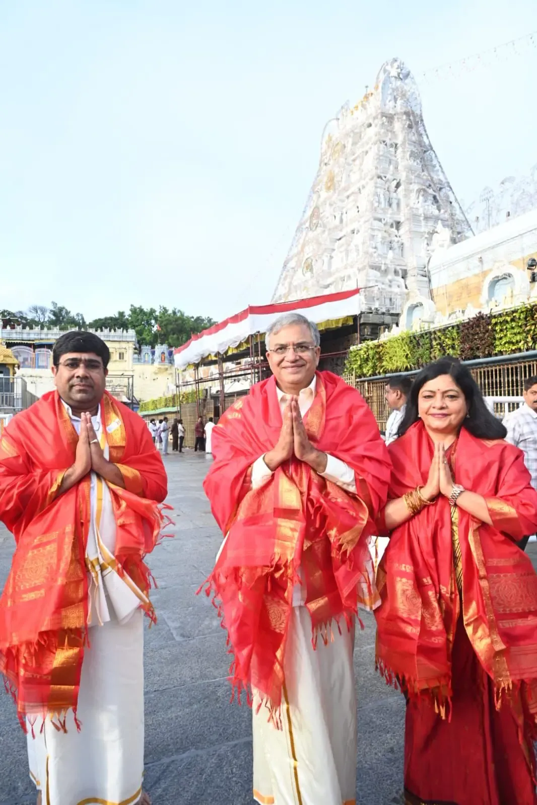 CEC Gyanesh Kumar visits Tirumala Temple after 2026 Assembly polls