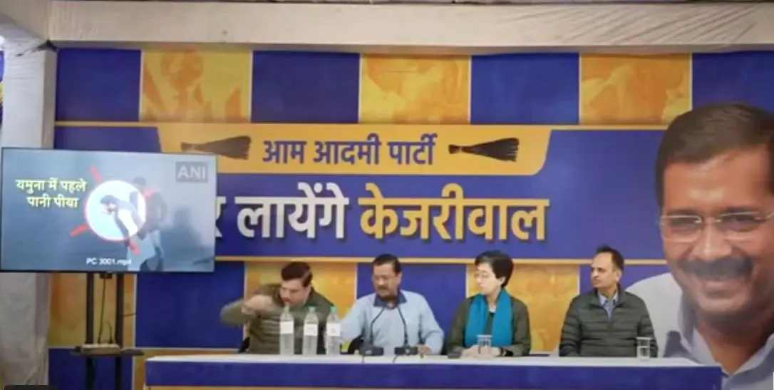 Kejriwal Accuses CEC Rajiv Kumar of Bias Amid Yamuna Controversy