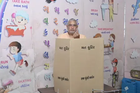 Gujarat Local Body Polls 2025: BJP Leaders Vote, Amit Shah Expected Next