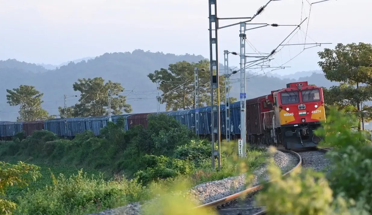 Northeast Frontier Railway Experiences Cement Transportation Boom in 2025-26