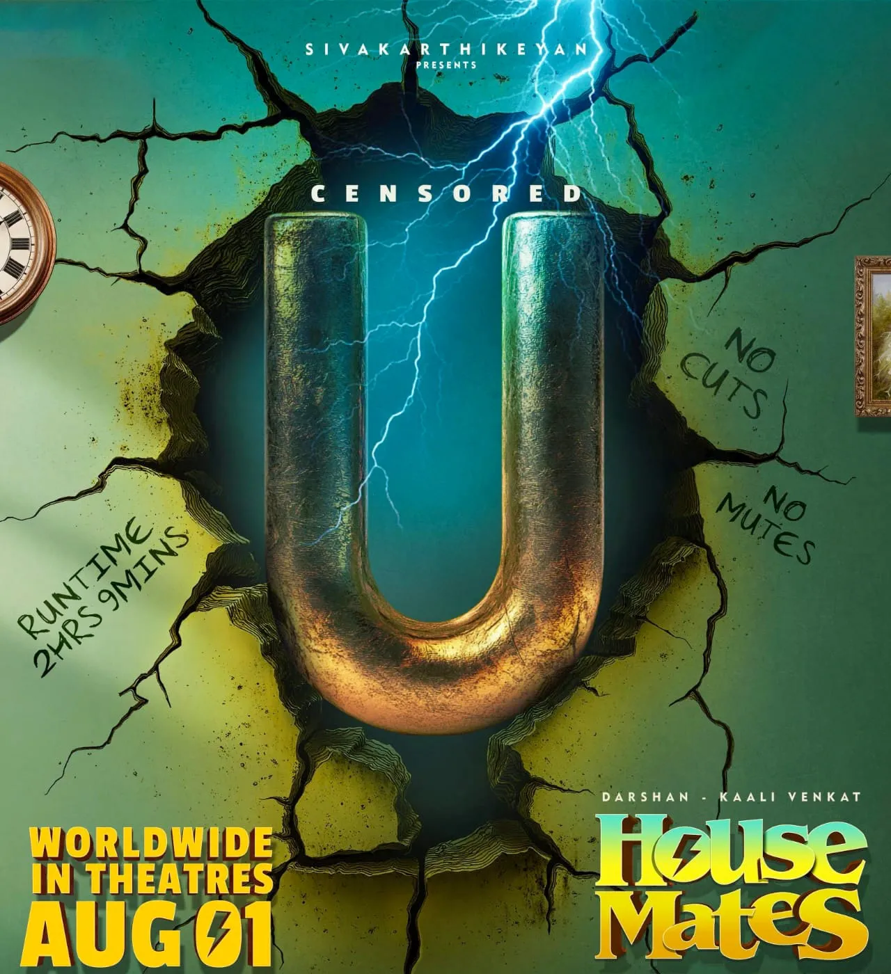 Will the Censor Board's Approval Propel Darshan and Kaali Venkat's ‘House Mates’ to Success?