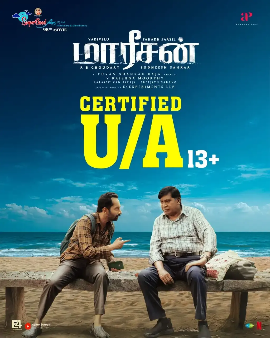 Is the Censor Board Ready to Release Fahadh Faasil and Vadivelu’s Travel Thriller ‘Mareesan’ with U/A Certification?