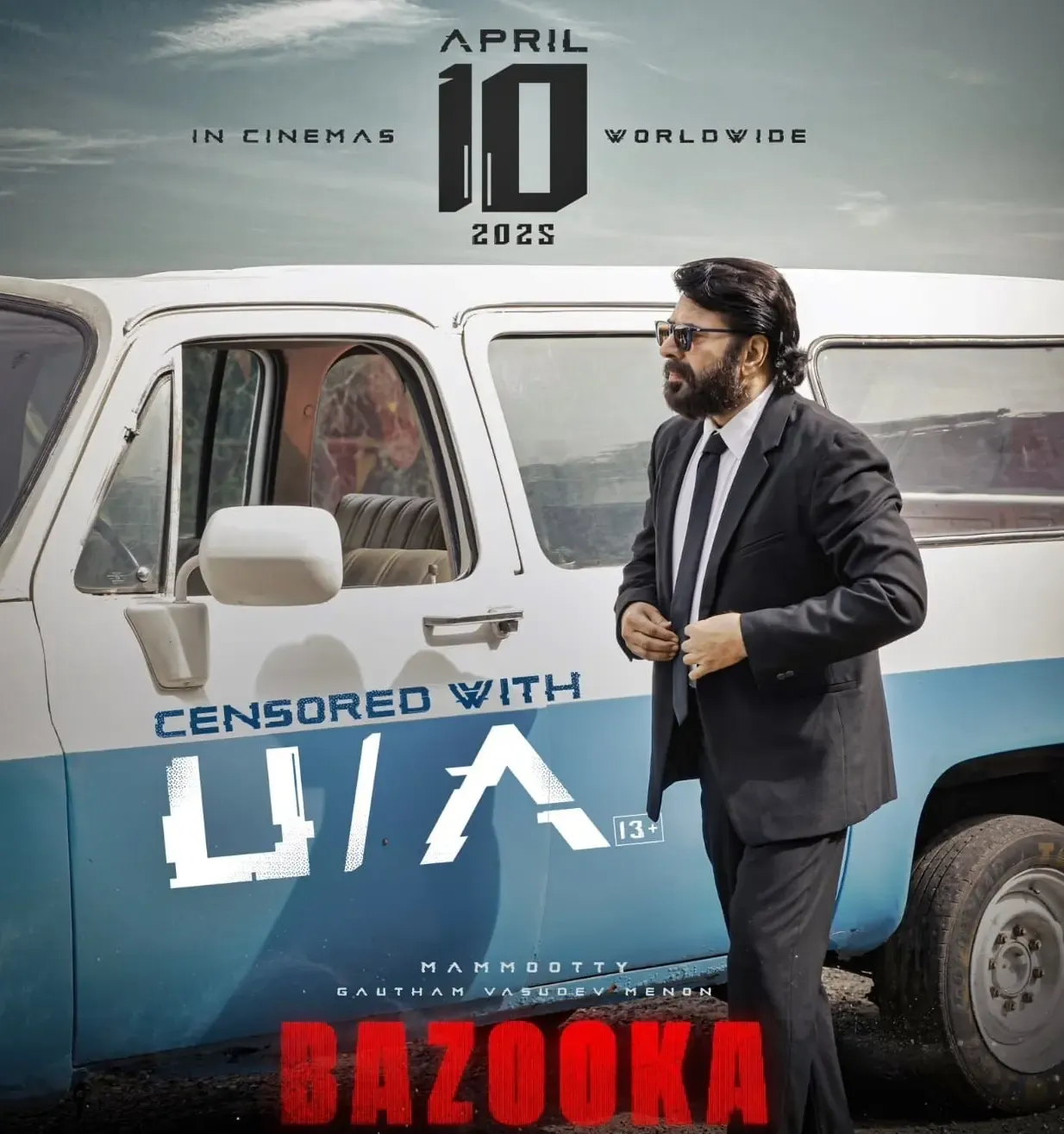 Censor Board Approves Mammootty’s ‘Bazooka’ for U/A Release