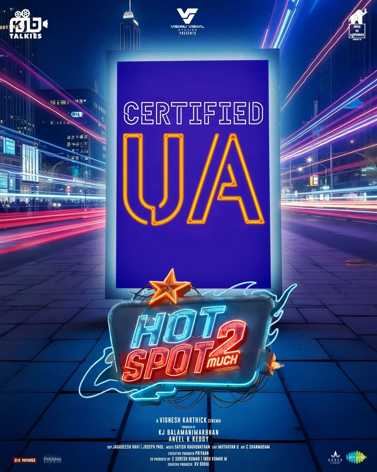 Has the Censor Board Approved Priya Bhavani Shankar's 'Hotspot 2 Much' for Release with a U/A Certificate?