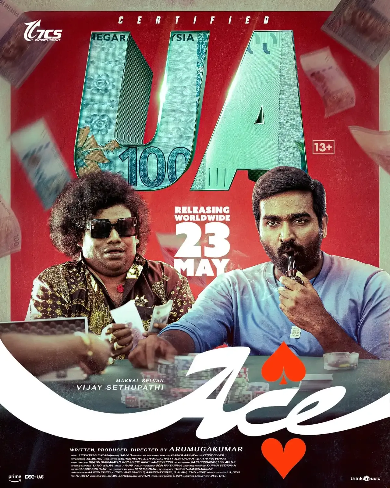 Has the Censor Board Approved Vijay Sethupathi's 'Ace' for Release with a U/A Certificate?