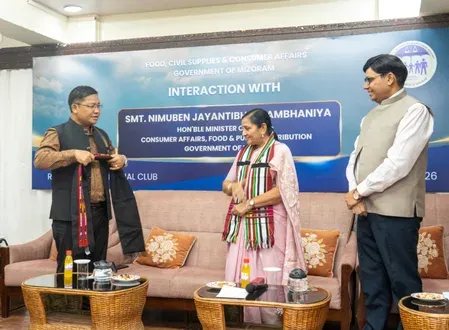 Centre assures food security support to Mizoram; 81 crore get free ration