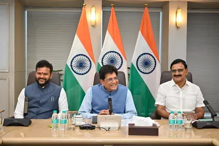 Piyush Goyal backs fair prices, export push for Andhra aquaculture and tobacco farmers