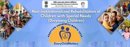 Did the Centre Launch a Campaign for Adoption Awareness for Children with Special Needs?
