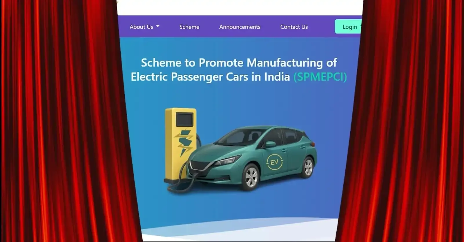 Has the Centre Launched a New Portal to Boost EV Car Manufacturing Until October 21?