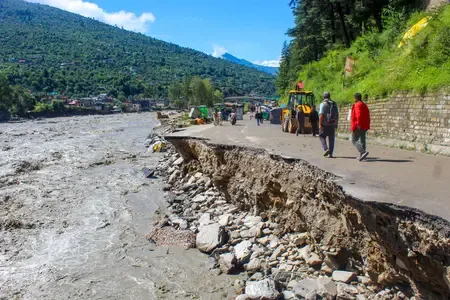 Is the Centre Hosting a Meeting on Flood Management Today?