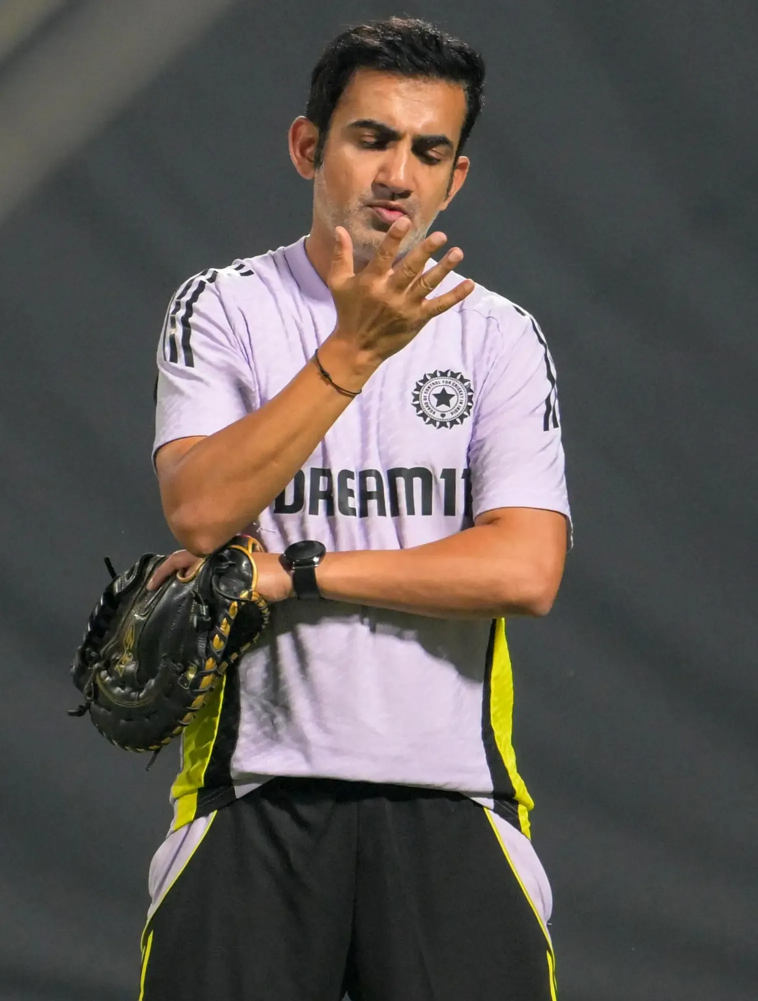 Champions Trophy: Gambhir's Eager Celebration After Smith's Wicket Goes Viral