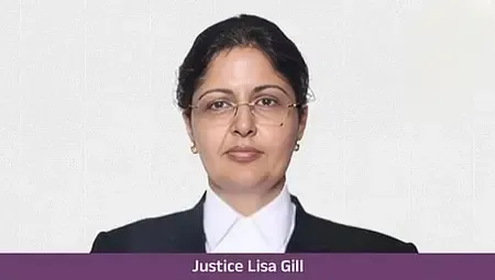 Historic First: Justice Lisa Gill Appointed Chief Justice of Andhra Pradesh HC