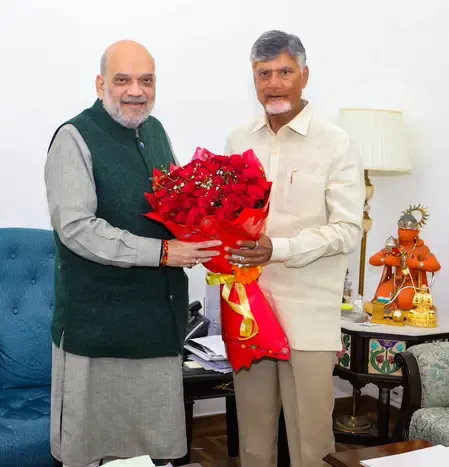 Did Chandrababu Naidu Request Statutory Status for Amaravati?