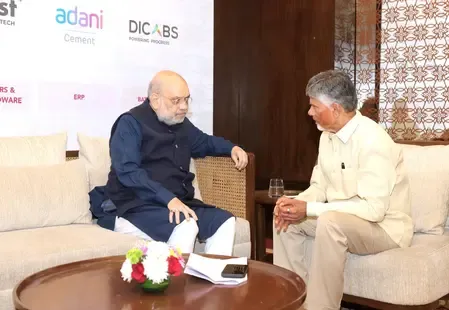 What Did Chandrababu Naidu Discuss with HM Amit Shah?