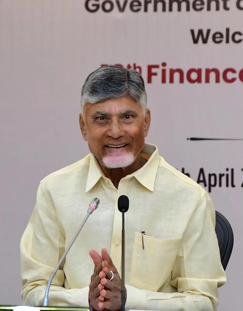 Chandrababu Naidu seeks spl assistance from 16th Financial Commission to rebuild Andhra