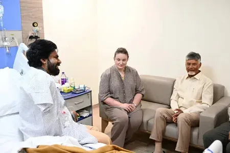 Pawan Kalyan undergoes shoulder surgery in Mumbai, Chandrababu Naidu visits