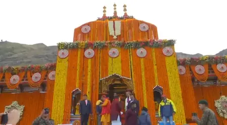 When Did Badrinath Open for Devotees with the Enchanting Music of the Garhwal Rifles Band?