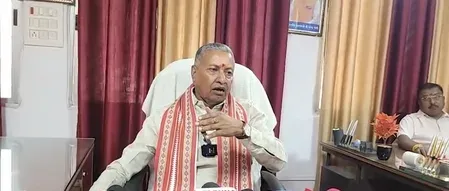 चतरा रेल लाइन परियोजना को लेकर सांसद कालीचरण बोले, अधिग्रहण प्रक्रिया तेज की जाएगी