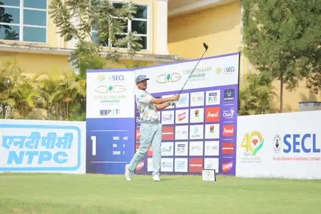 Can Akshay Sharma Maintain His Lead at the Chhattisgarh Open?