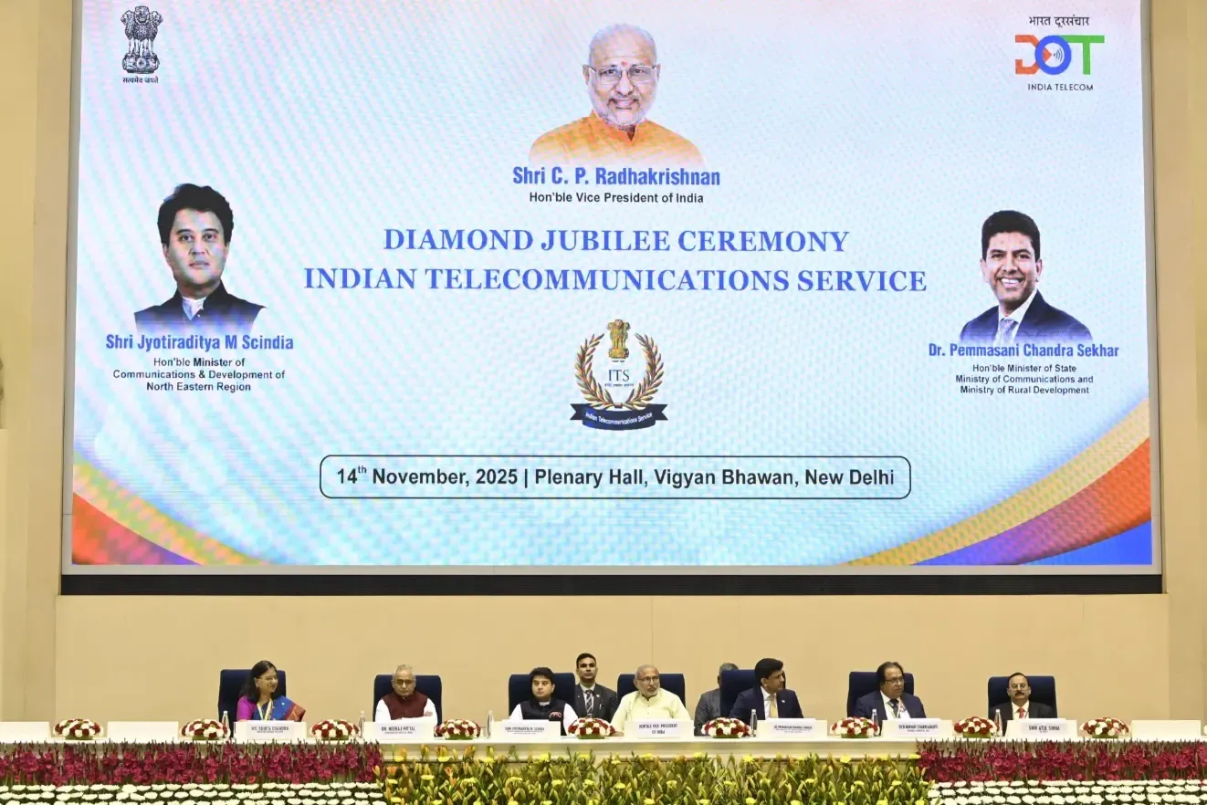 क्या आईटीएस ने भारत की कनेक्टिविटी को छह दशकों से गढ़ने में एक महत्वपूर्ण भूमिका निभाई है?: सीपी राधाकृष्णन