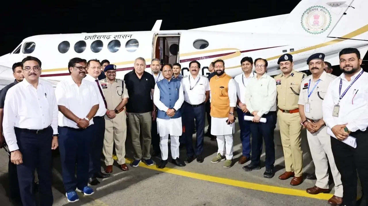 Chhattisgarh CM Launches New Direct Flights to Delhi and Kolkata