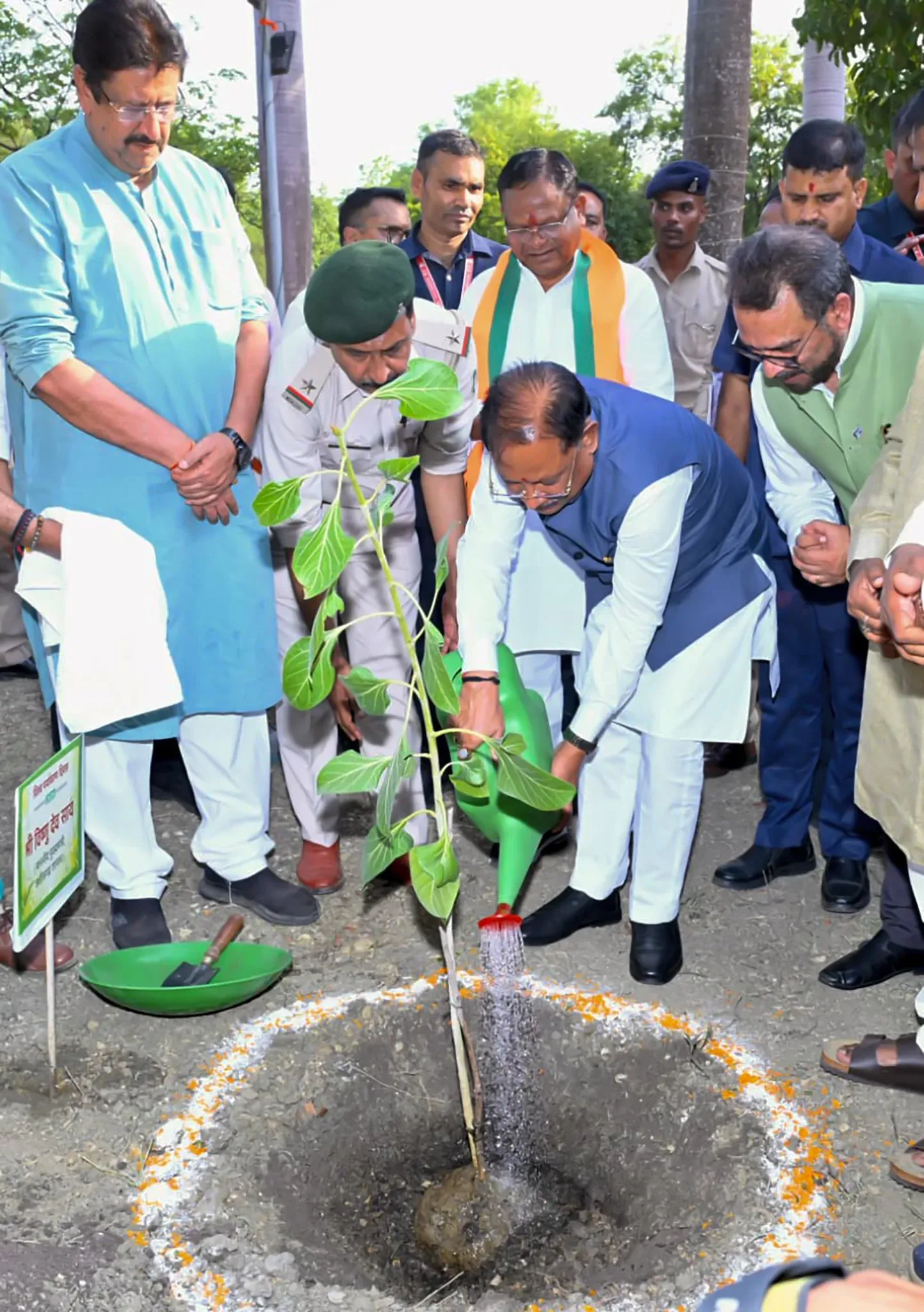 Chhattisgarh CMO Shares Official Visuals on X