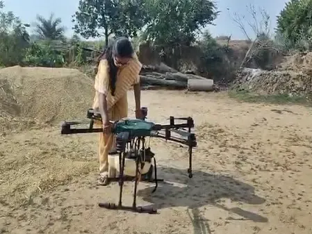 Chhattisgarh: From ordinary woman to 'drone didi', Jagriti Sahu's story inspires others