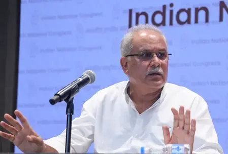 छत्तीसगढ़: पूर्व सीएम भूपेश बघेल के आवास पर ईडी रेड