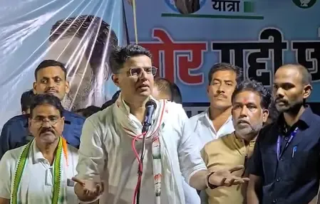 छत्तीसगढ़ : सचिन पायलट की तीन दिवसीय पदयात्रा की शुरुआत, भाजपा-चुनाव आयोग पर लगाए गंभीर आरोप
