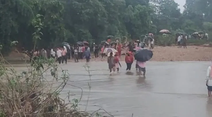 घोंघा नदी में बहे तीन मासूम: बिलासपुर के समडील गांव में स्कूली बच्चों के शव बरामद