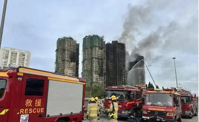 क्या चीन के केंद्रीय विभागों ने हांगकांग में अग्निकांड के निपटारे में सहायता की?