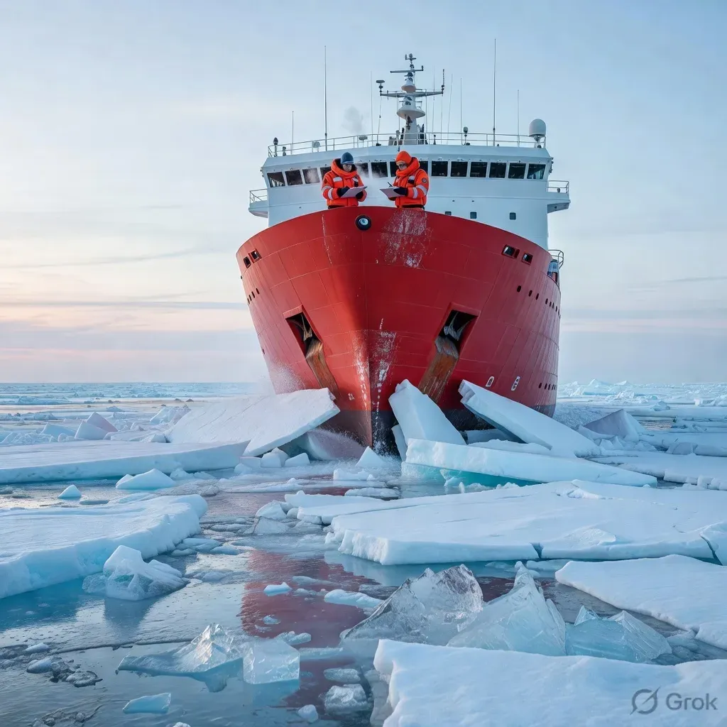 China, Russia complete first joint Arctic sea ice survey on Xuelong 2