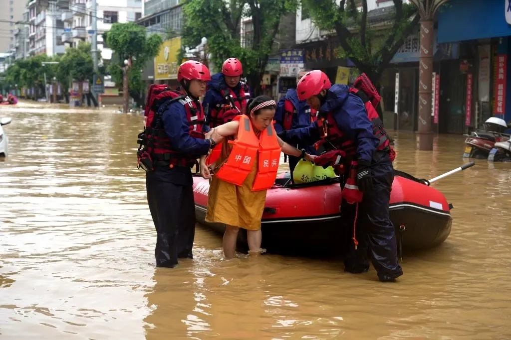 Has Rongjiang County in China Returned to the Highest Flood Alert?