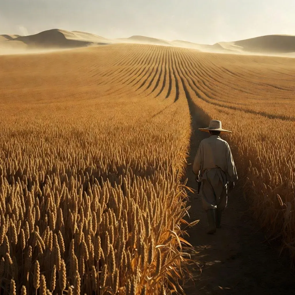 China grows giant wheat-rye hybrids in Xinjiang desert to boost food security