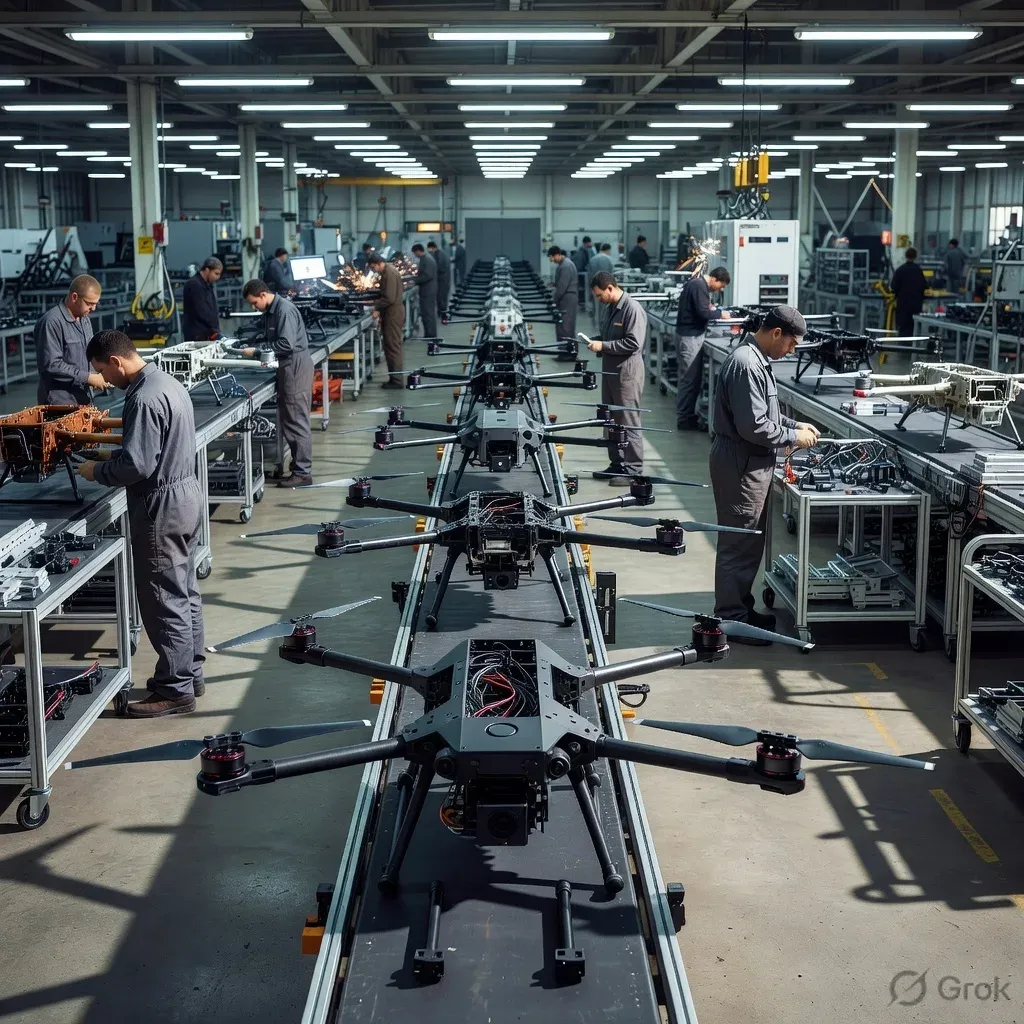 China drone output can cover only 60% of wartime demand: AI study