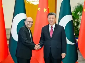 Chinese President Engages with Pakistani Leader in Beijing