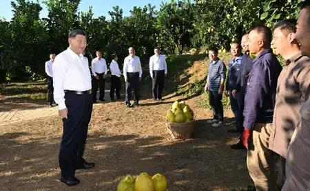 चीनी राष्ट्रपति शी चिनफिंग ने चीन के क्वांगतोंग प्रांत का दौरा किया