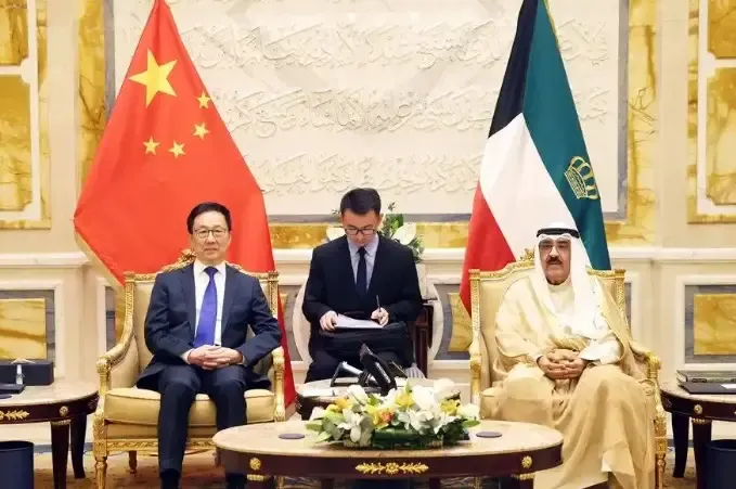 क्या चीनी उप राष्ट्रपति हानचंग ने कुवैत की यात्रा की?