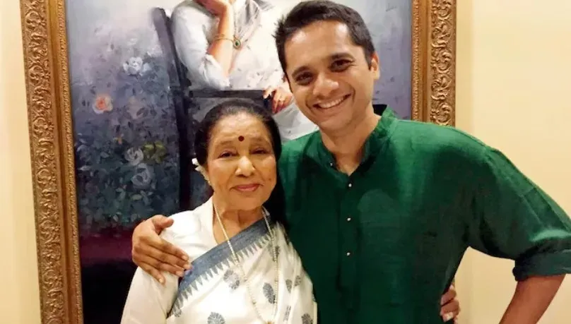 Chintu Bhosle recalls Asha Bhosle's 'boyfriend' prank on live audience