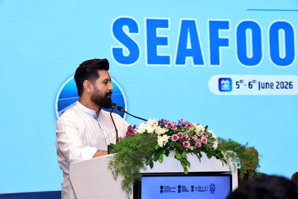 Chirag Paswan Addresses Marine Export Workshop in Vizag