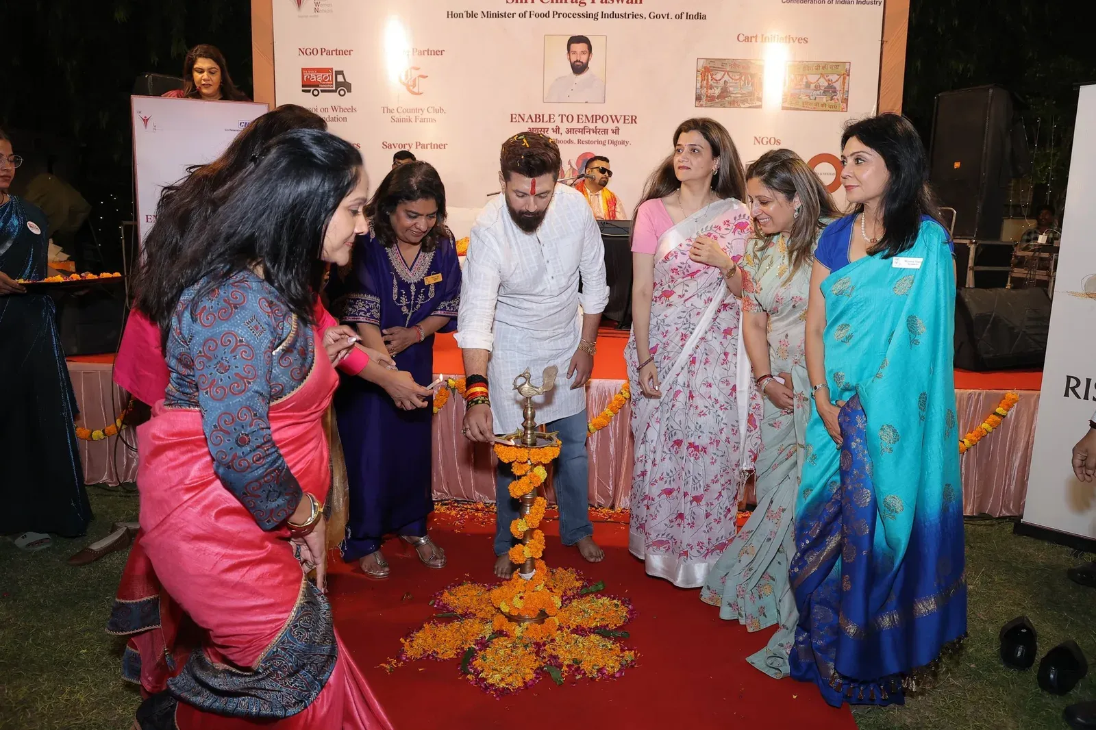 Chirag Paswan attends 'Enable to Empower' Charity Gala in Delhi