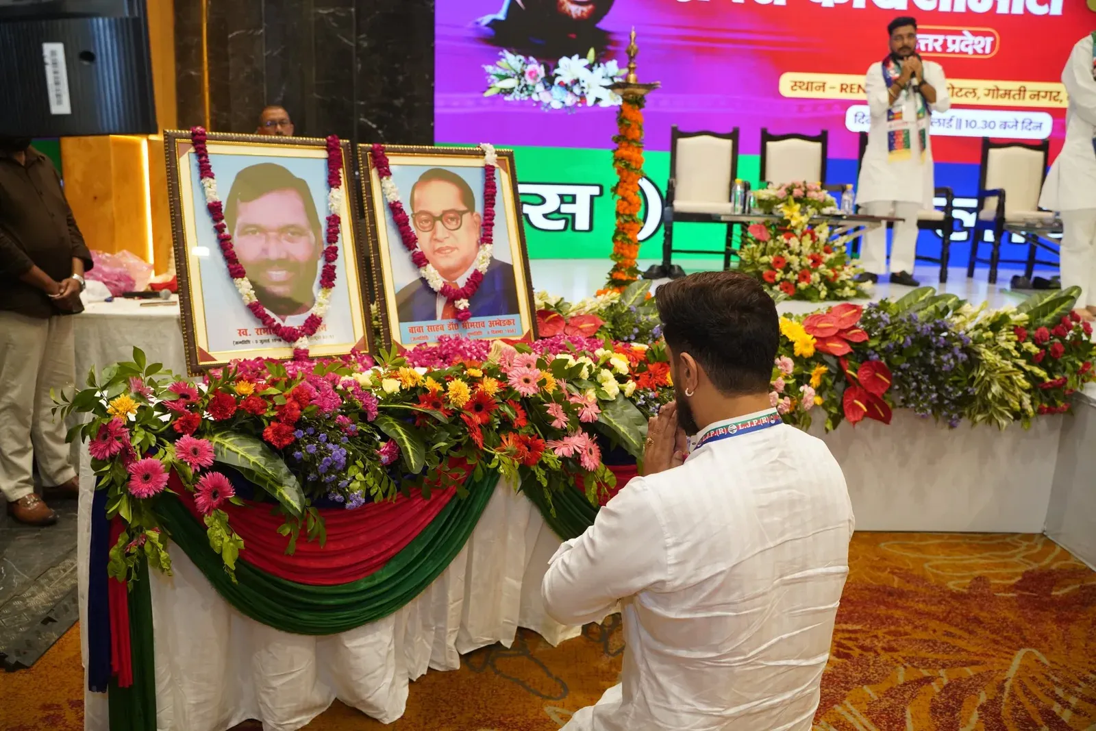 Chirag Paswan chairs LJP(RV) UP meet, eyes 2027 polls