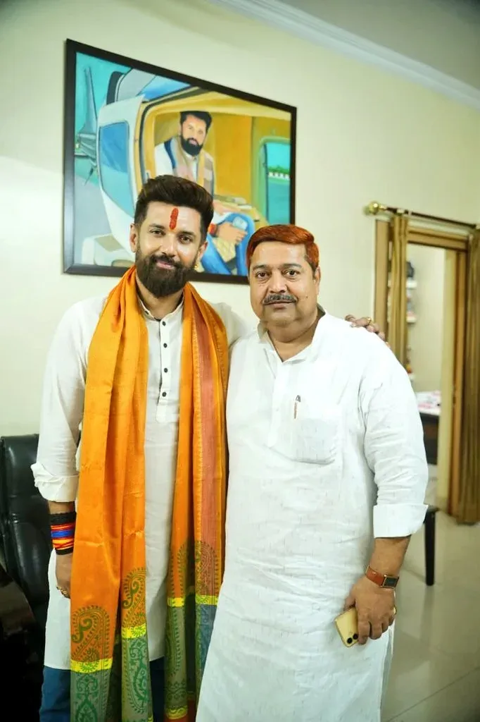 Chirag Paswan Fields Ashraf Ansari's Father for Bihar MLC