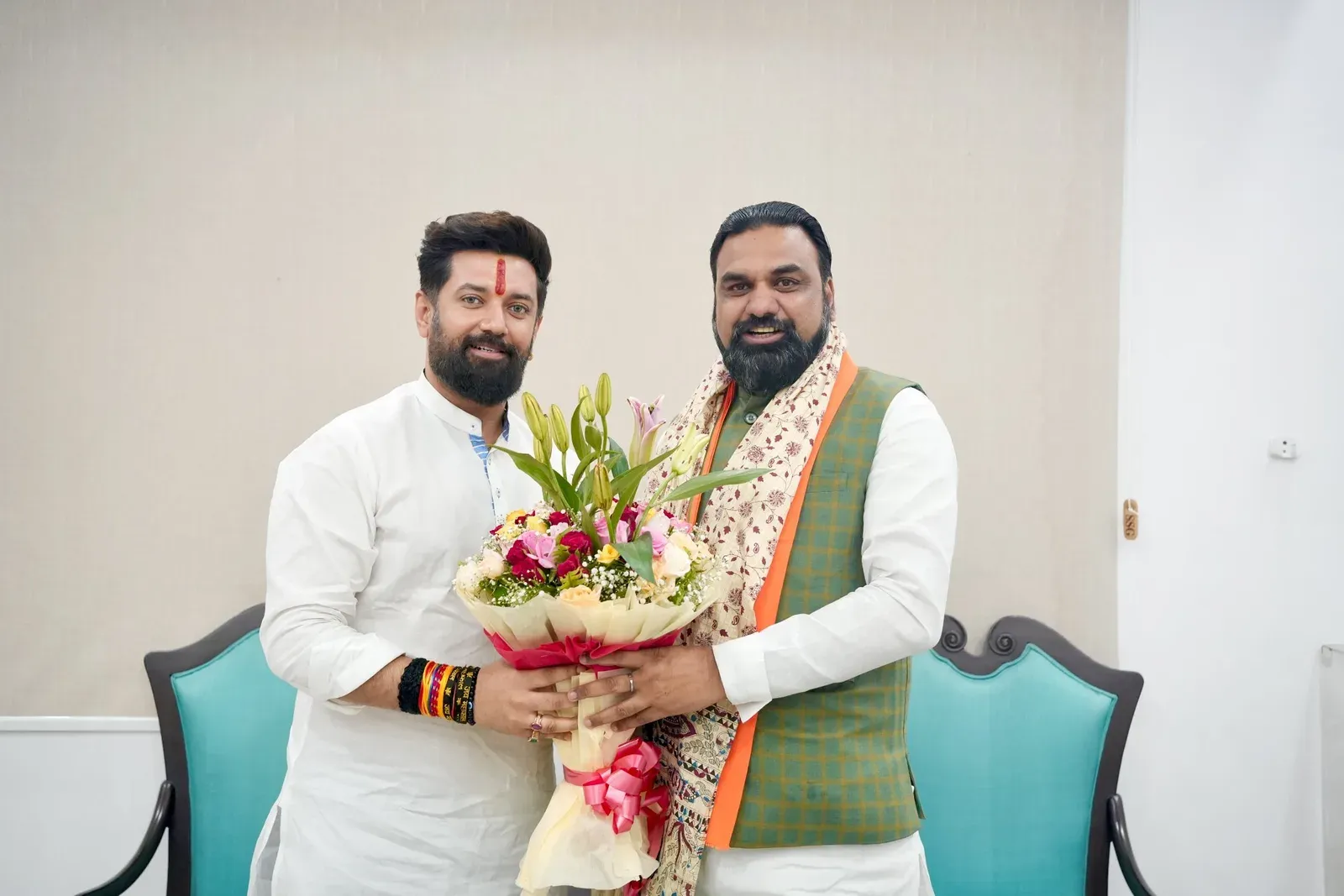 Chirag Paswan Meets Bihar CM, Thanks Him for NIFTEM Land
