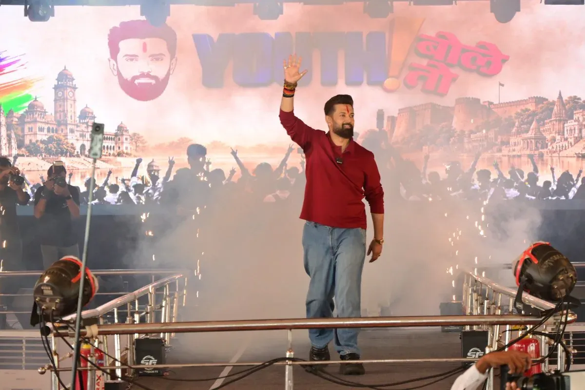 Chirag Paswan Takes 'Youth Bole To' Campaign to Prayagraj