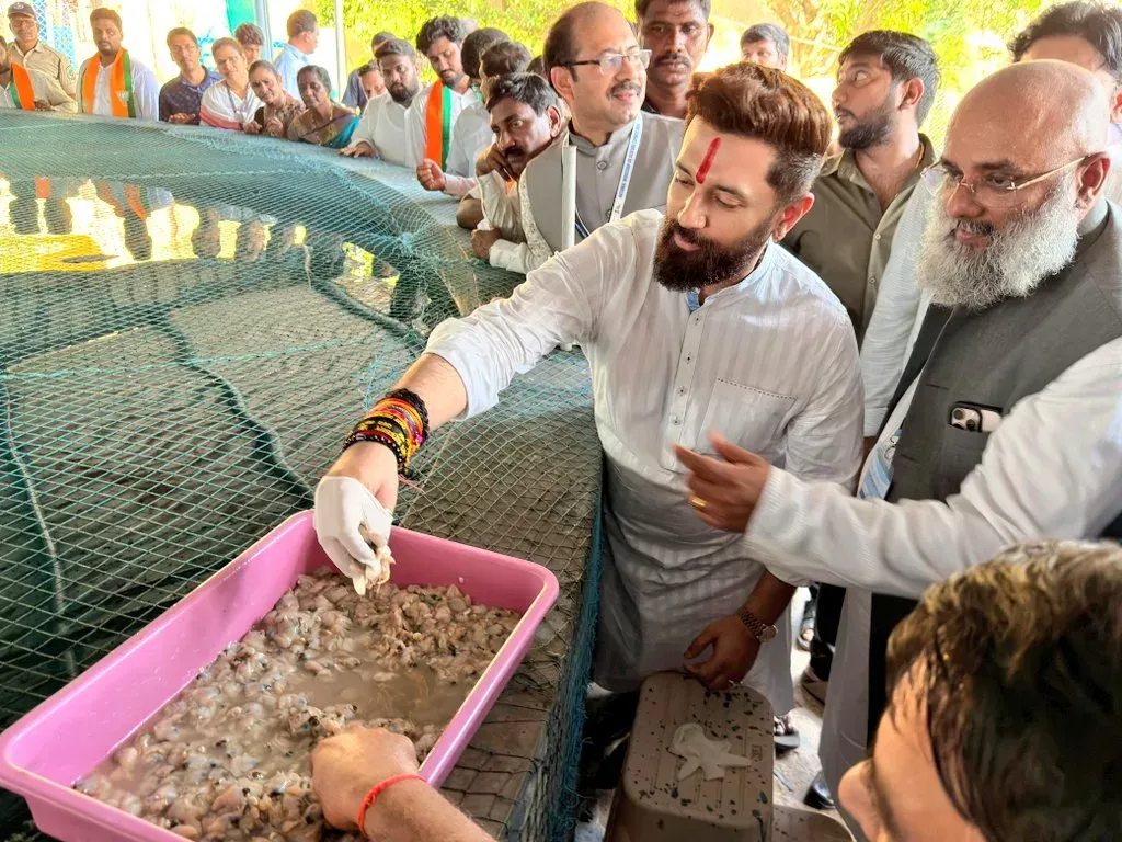 Chirag Paswan visits CMFRI, hails marine fisheries research