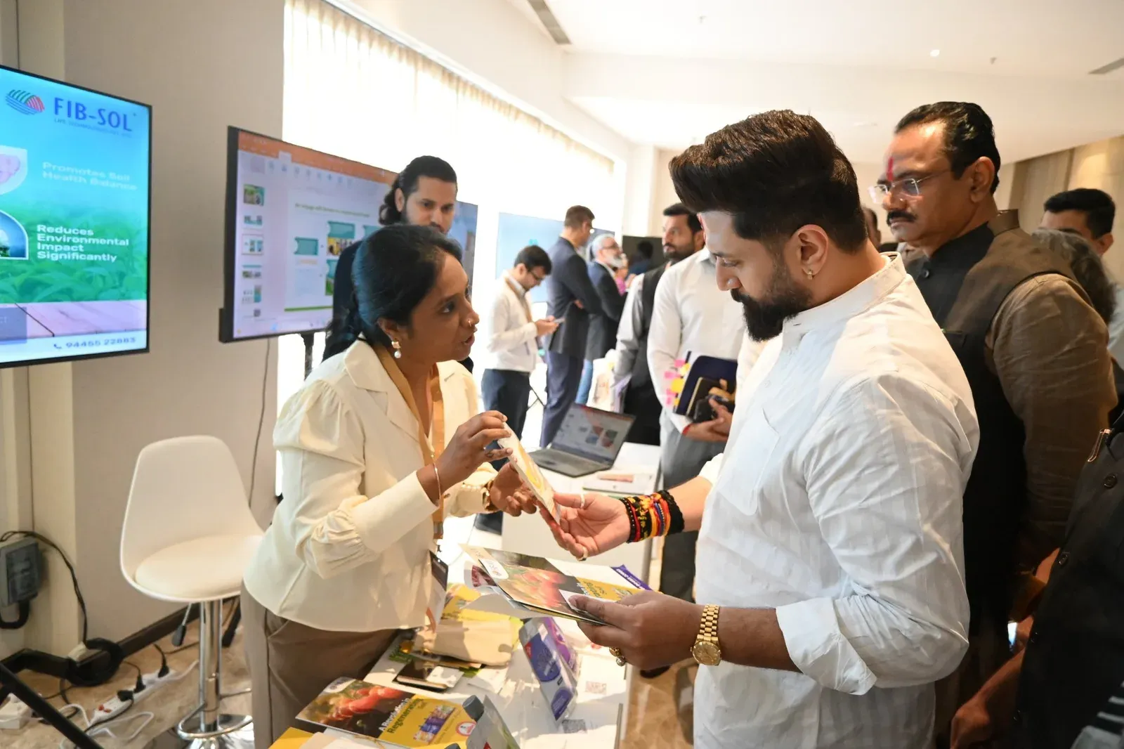 Chirag Paswan visits SAPLING 2026 Innovation Fair, reviews food-tech startups